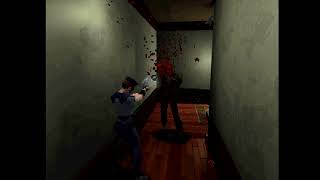 Polymega Ps1 Resident Evil Infinite Ammo Hack Gameplay