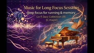 Long Session – Long-Loop Lo-fi Jazz for 1-Hour Focus (C Major)/ 장시간 집중을 위한 로우파이 뮤직