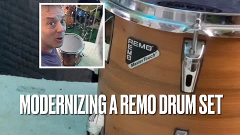 Modernizing a 1998 Remo Mastertouch Powertom drum ...