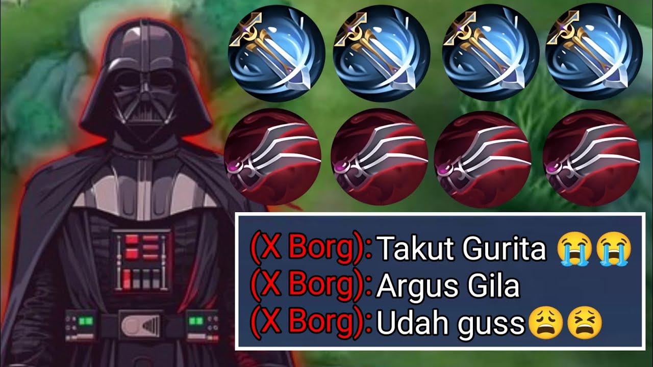 ARGUS GURITA BERAKSI LAGI  | TOP GLOBAL ARGUS | BUILD ARGUS TERSAKIT 2025 BUILD ARGUS TERBARU -MLBB