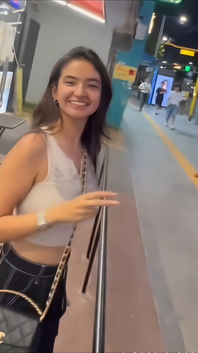 Anushka sen in korea Billboards #shorts #anushkasen