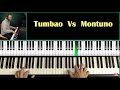 Tumbao  vs  montuno  latin piano lesson  how to play 2 roles with both hands