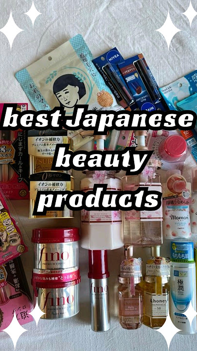 Best Japanese beauty products #beauty #japan #skincare #shortsfeed #shorts