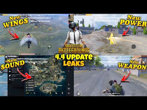 Bgmi & PUBG 4.4 Update Features & Leaks | PUBG & BGMI 4.4 Gladiator Mode Update Tips & Tricks Part 2