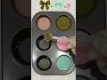 " Aesthetic Olive, Baby Pink & Dusty Aqua 🎨 | 3 Beautiful color mixing combinations #art #shorts