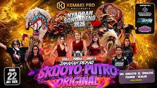 Live Jaranan SRIJOYO PUTRO ORIGINAL ☆ NYADRAN SONOAGENG PRAMBON NGANJUK ☆ L-SHA AUDIO ☆ KEMAKI PRO