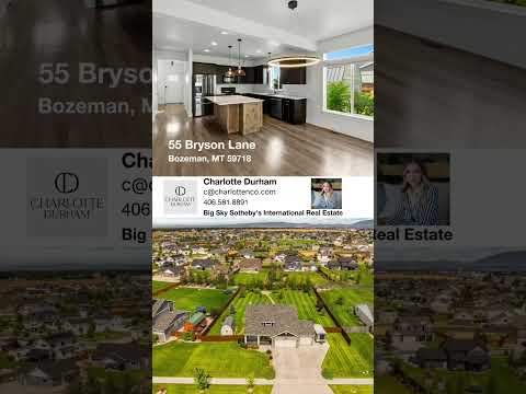 55 Bryson Lane, Bozeman, MT home video tour