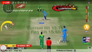 wcc2 live match India vs south Africa screenshot 1