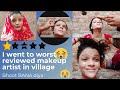 I WENT TO WORST REVIEWED MAKEUP ARTISTS IN VILLAGE INDIA | Horrible Experience 😫 @VOGUE TV