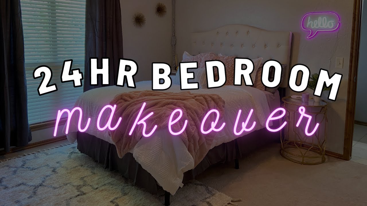 ✨ SURPRISE BEDROOM MAKEOVER ✨decorating a Gen-Z bedroom in less than 24hrs!! (thrifted and new)
