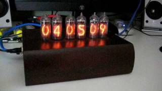 NTP Synced Nixie Clock - 24 Hr, Display Date (Old Method)