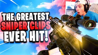 Reacting To The Greatest Sniper Clips Ever Hit On Call Of Duty