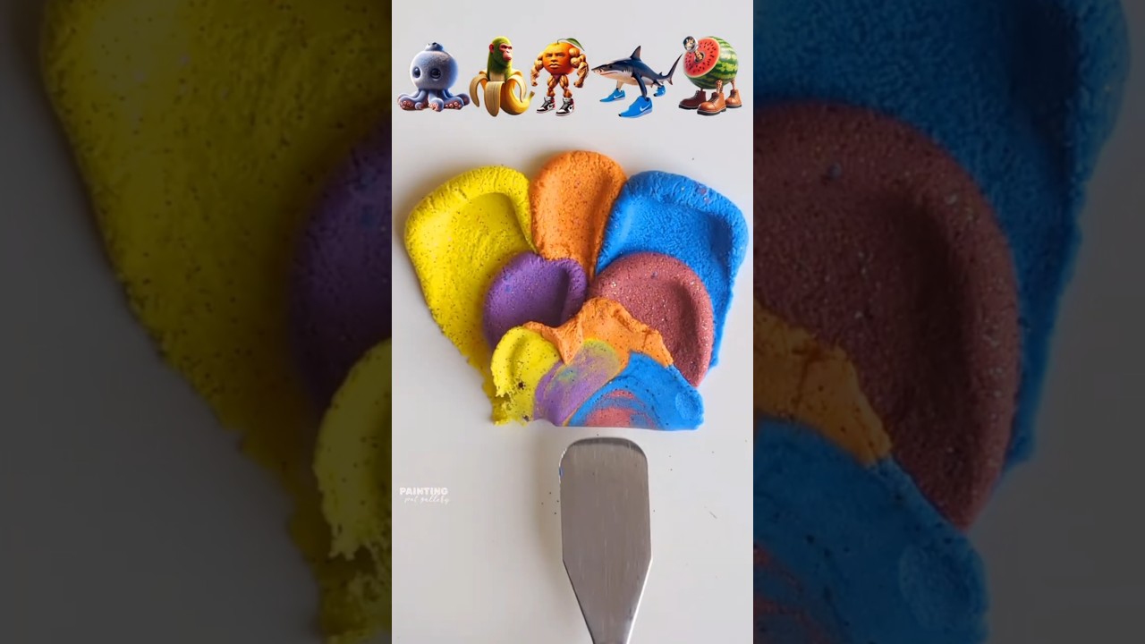 Italian Brainrot Colour Mixing 😍☠️ (Part 66) 