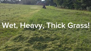 EXTREME Mowing Conditions!! (Abusing Equipment)