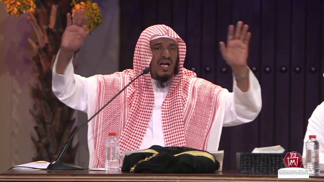 محاضرة سليمان جبيلان في ملتقى زايد بن محمد العائلي