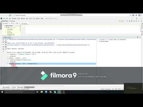 lists in python With Coding with Param
