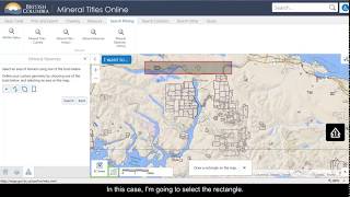 Search Mining Reserves on Mineral Titles Online MTO (BC)