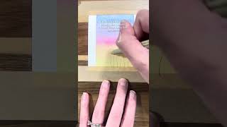 Quick and Easy Watercolor Sunset Scene Tutorial #watercolorlandscape #sunsetart