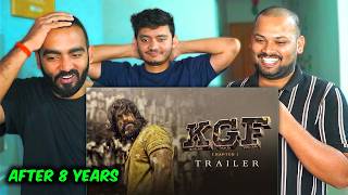 Watching KGF 1 Trailer After 8 Years 🔥 KGF Trailer  Reaction || @BnfTV  || sanki reacts