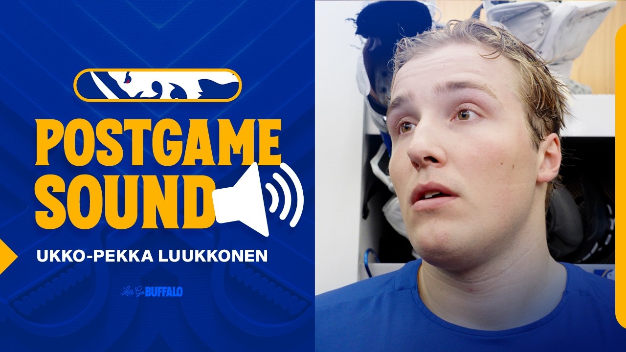 “It’s Not Good Enough” | Ukko-Pekka Luukkonen On His Performance | Buffalo Sabres