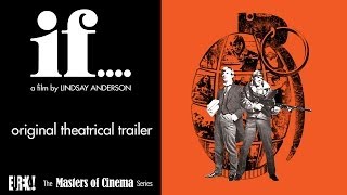 IF.... (Starring Malcolm McDowell) Original Theatrical Trailer (Masters of Cinema)