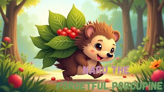 Naru the Forgetful Porcupine | easy english short story | bedtime stories for kids