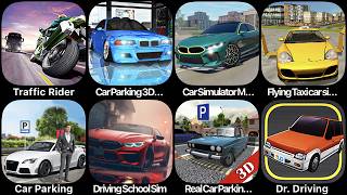 Traffic Rider, Car Parking 3D, Car Simulator, Flying Taxi Car, Car Parking, Driving School Simulator screenshot 5