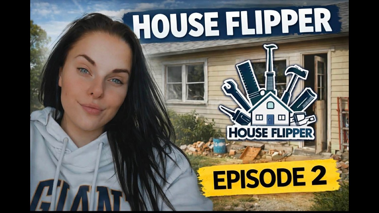 Dette huset var helt ødelagt… | House Flipper #2 Norsk