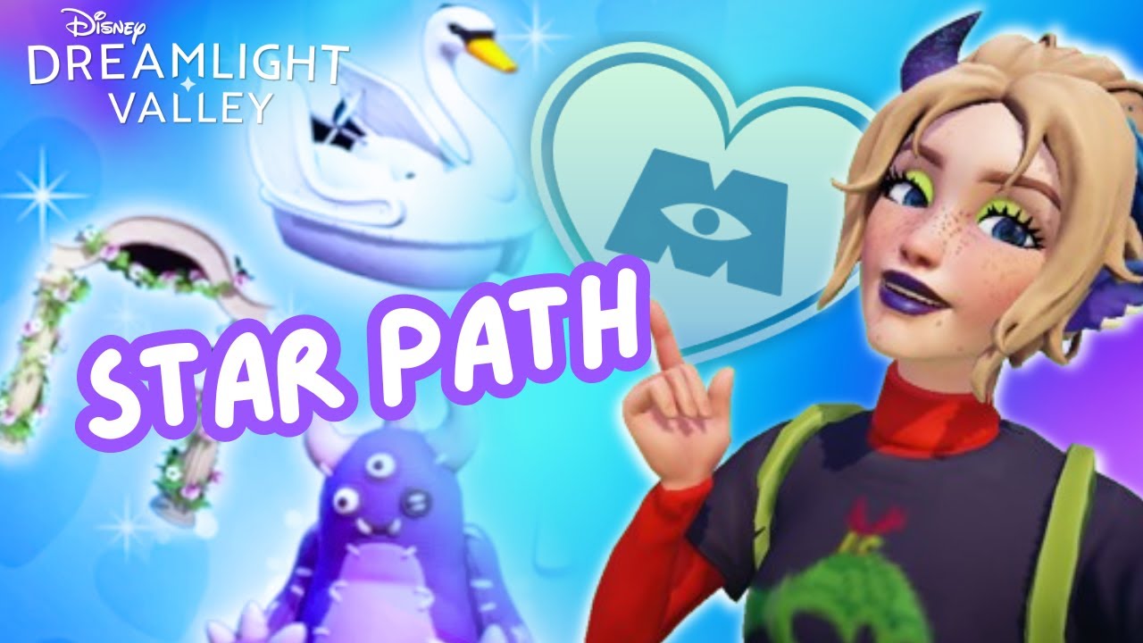 NEW! LOVELY MONSTERS STAR PATH REACTION 💜 Disney Dreamlight Valley