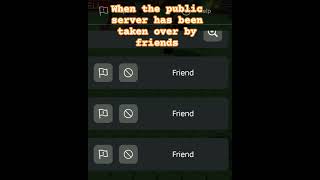 server of friends #roblox #shortvideo #gaming #gameplay #repeating #robloxmenu