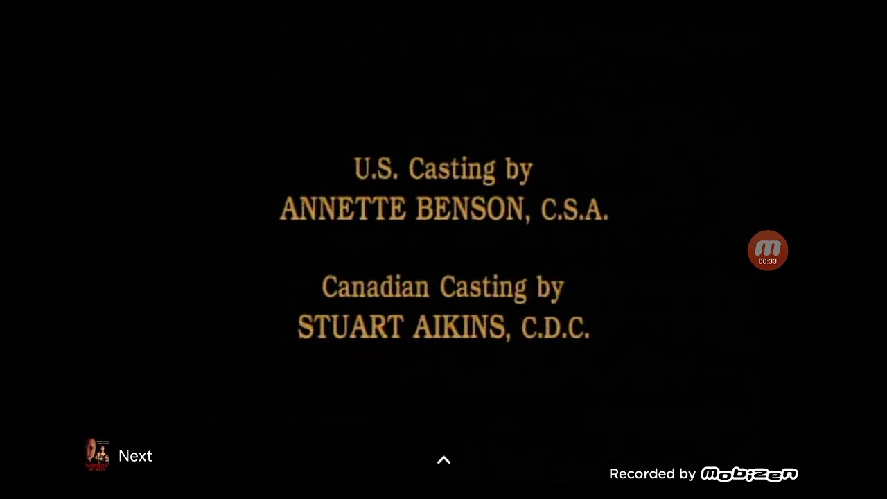 Dangerous Intentions (1995, Drama) Credits