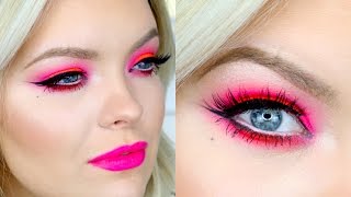 Neon Makeup Tutorial - Misstiffanykaee Collab Brianna Fox