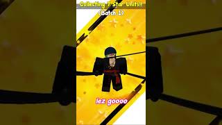 Collecting All 7 Star Units Batch 1 All Star Tower Defense Roblox