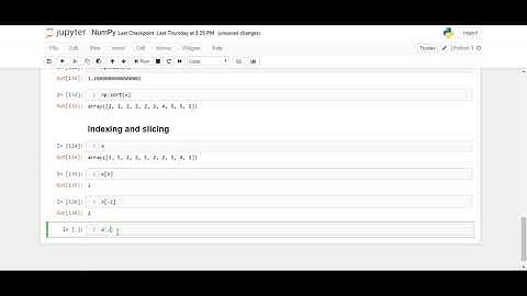 Python NumPy - part 2