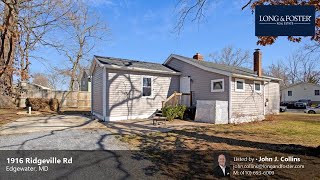 Sale: 2 Beds - 1 Bath - 855 sq ft - Edgewater - MD [$349,900] MLS #: MDAA2138634