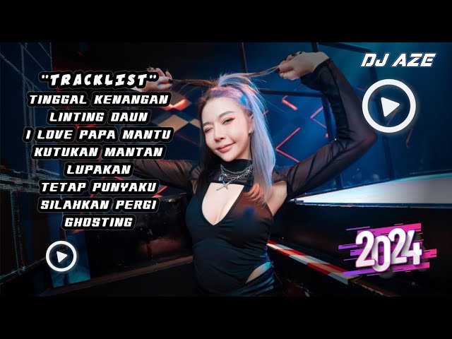 DJ TINGGAL KENANGAN x LINTING DAUN BREAKBEAT TERBARU 2024 INDONESIA!! FULL BASS class=