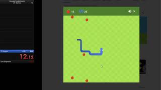 Google Snake Game - 25 Apples Multimode Standard Infinityborderless Large Map Wr