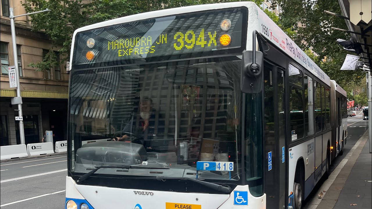 Transdev John Holland Port Botany m/o 1690 Volvo B12BLEA Euro 3 Custom Coaches CB60 Muffin Bendy Bus