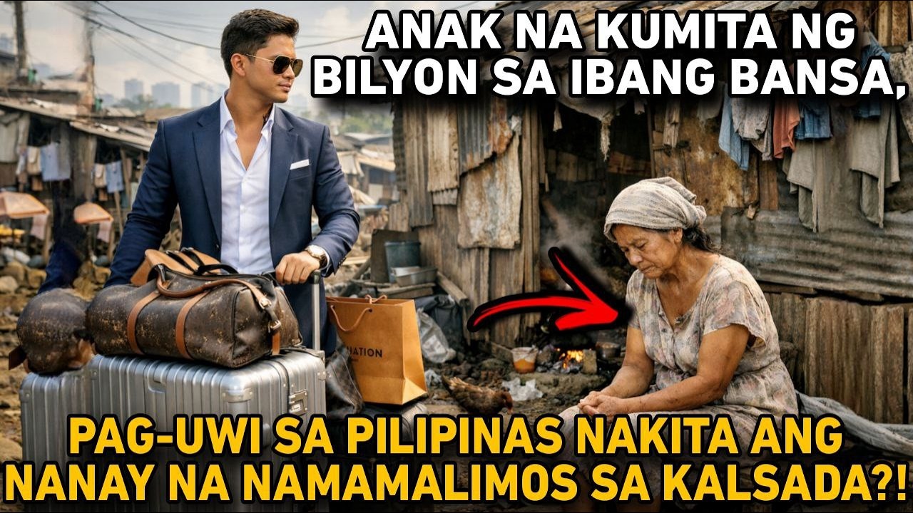 ANAK NA KUMITA NG BILYON SA IBANG BANSA, PAG-UWI SA PILIPINAS NAKITA ANG NANAY NA NAMAMALIMOS?!