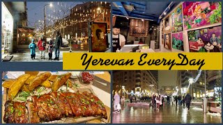 29.12.25, Mo. Գնում էինք տոնավաճառ, բայց մեզ ուղարկեցին ռեստոռան: Աբովյան, Հյոսիսային եւ այլ: