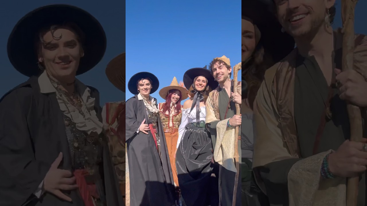 We got to go to the Carolina Renaissance Festival in full fantasy wizard garb. Can’t wait to go back