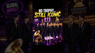 No trophy… still changed the game 😳🏆 BTS impact =awards 🔥 #shorts #bts