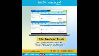 Canara Bank | Multiple Internal Fund Transfer Tutorial