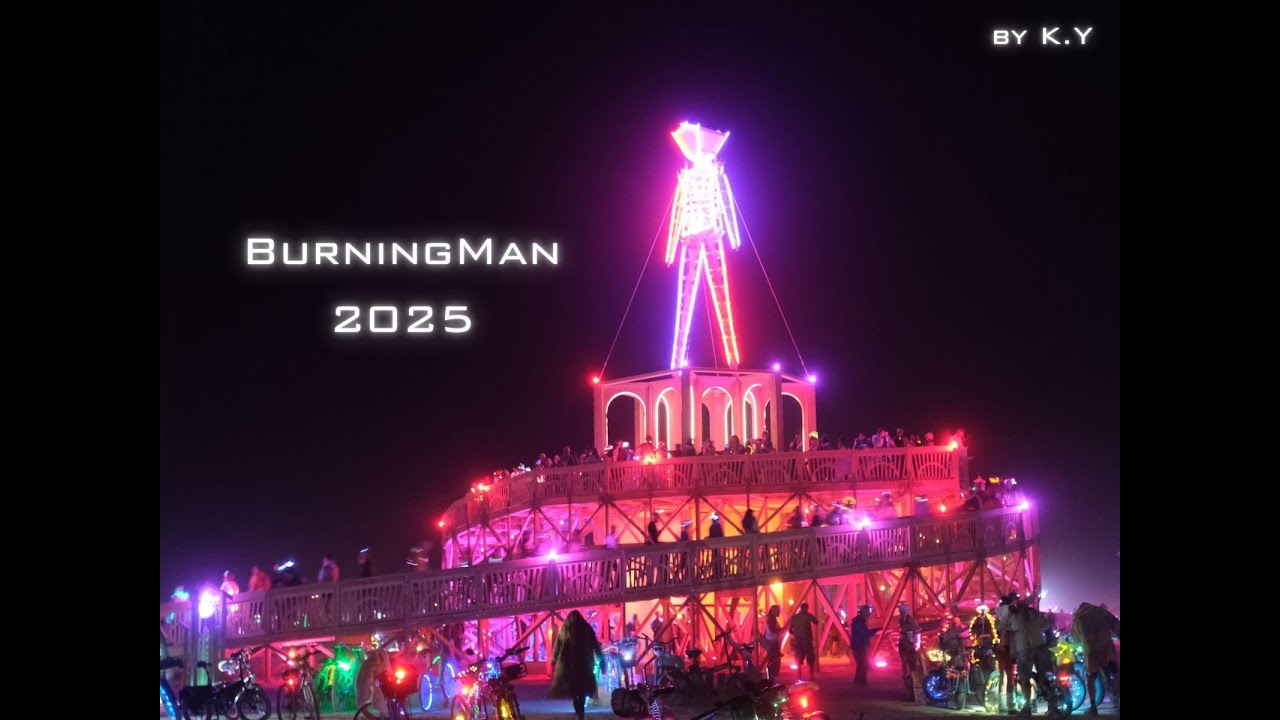 火人节 Burning Man 2025 — Dust, Fire & Freedom | Cinematic Short Film  