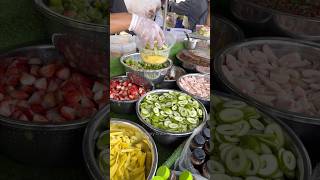 Only 7 USD Famous Mix Fruit Thai Sweet Salad - Thai Street Food