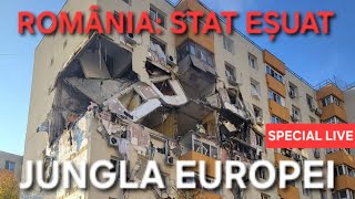 Special LIVE: Blocul sărit în aer din București, statul eșuat și hienele suveraniste. Jungla Europei