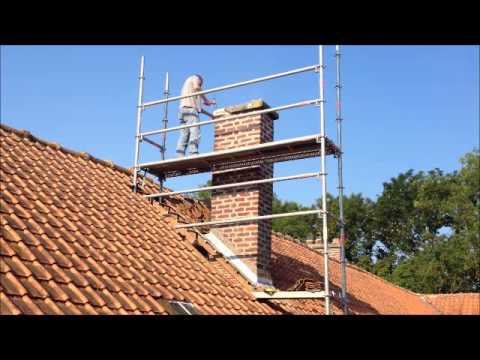Démolir cheminée toit