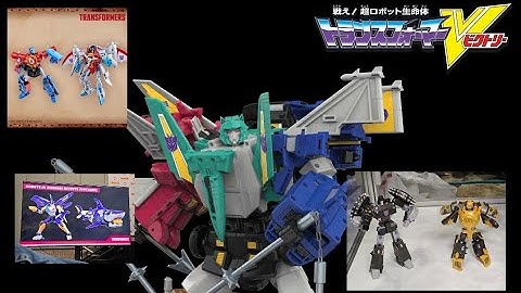 Liokaiser Haslab reveal! Hearts of Steel Megatron and Bumblebee join Prime and Starscream Megacon