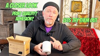 Trying out these rolls of L Liked 4x6 Zebra Shipping Address Labels comparing to