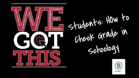 Students Check Grades in Schoology